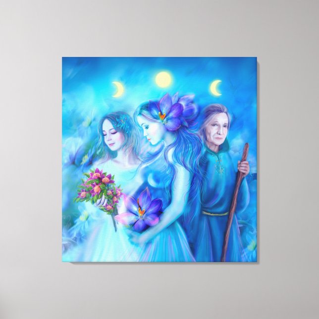 Canvas Print 3 goddess of destiny (Front)