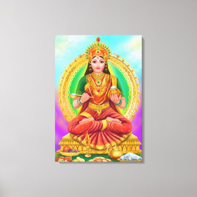 Canvas print Annapoorna (Front)