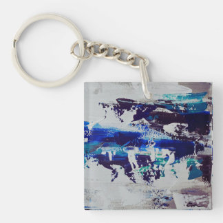 Canvas Print Breeze | Contemporary Abstract Art Keychain