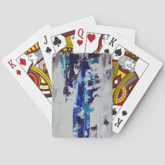 Canvas Print Breeze | Contemporary Abstract Art Poker Cards