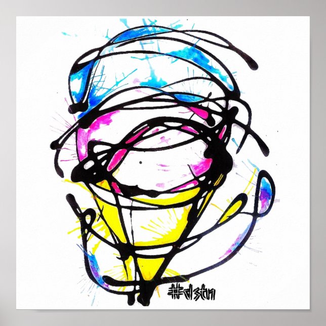 Canvas Print Cake design (Front)