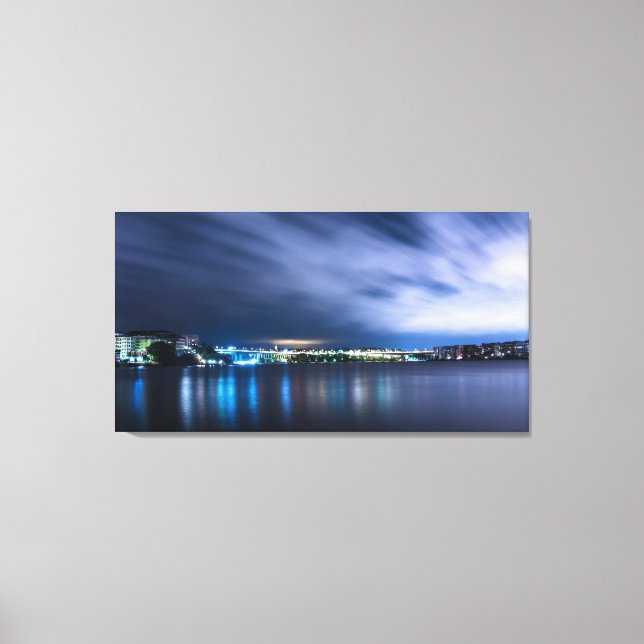 Canvas Print - Cityscape at Dawn (Front)