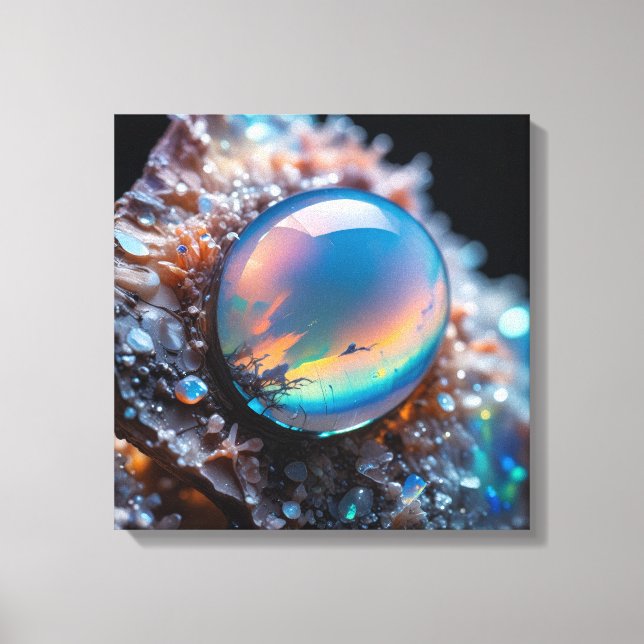 Canvas Print (Fire Opal-4) (Front)