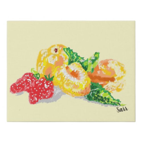 Canvas Print  Fruits