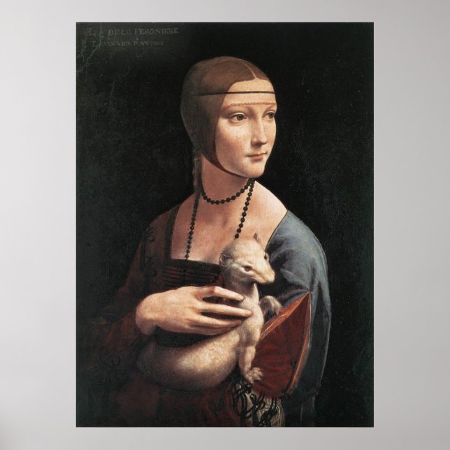 Canvas Print - Lady with an Ermine (Front)