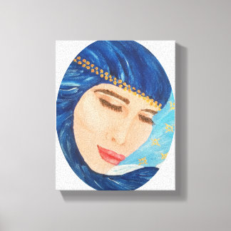 Canvas print "Madonna of the Blue Light" ©2008