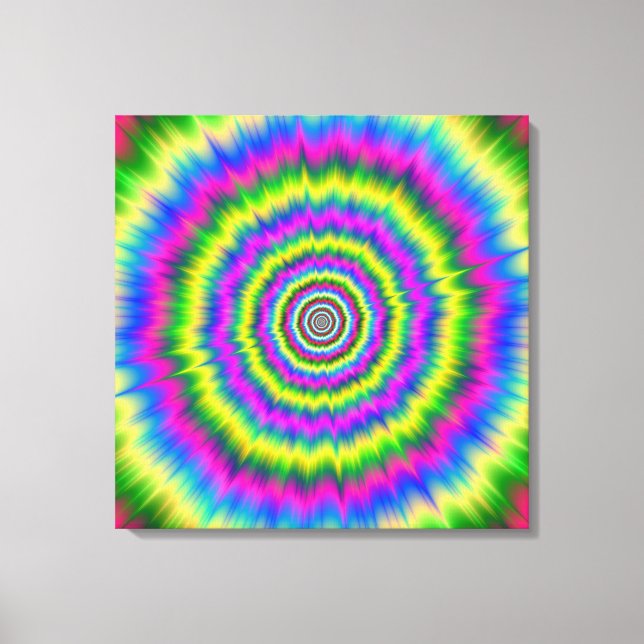 Canvas Print  Neon Explosion (Front)