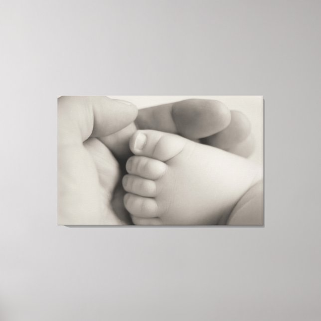 Canvas Print - New Born Arrival or Customize (Front)