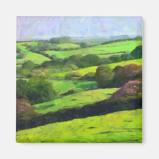 Canvas Print of Kent - The Garden of England Magnet (Front)