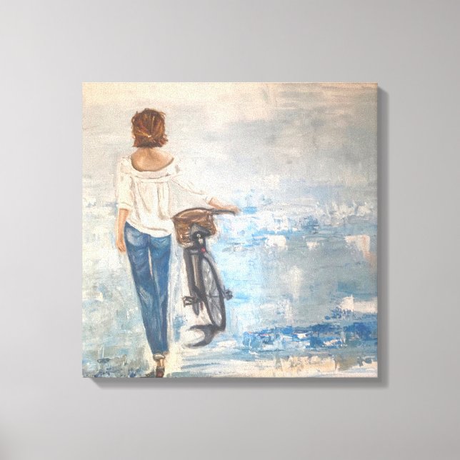 Canvas print of origonal  oil on canvas  (Front)