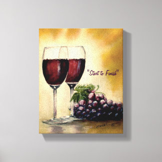 Canvas Print - "Start to Finish"