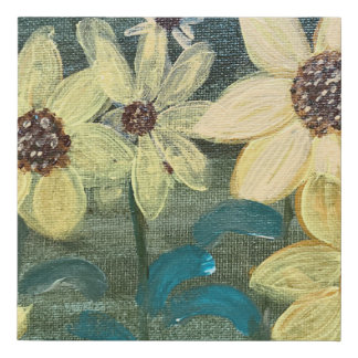 Canvas Print Sunflowers in the sun