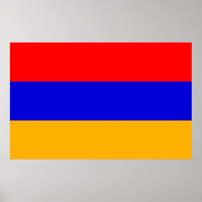 Canvas Print with Flag of Armenia (Front)