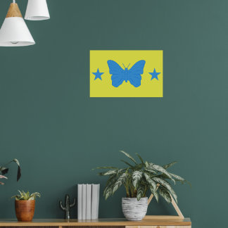Canvas Print with Flag of Bady Bassitt