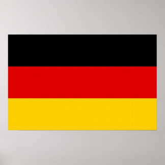 Canvas Print with Flag of Germany
