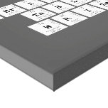 Periodic
 Table
 Writer  Canvas Prints