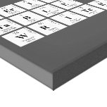 Periodic
 Table
 Writer  Canvas Prints