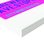 (Brewashere) ave.stophating  Canvas Prints