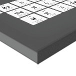 Periodic
 Table
 Writer  Canvas Prints