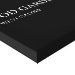 TOD GARDENS  Canvas Prints