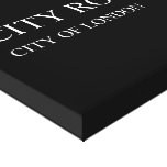 city road  Canvas Prints