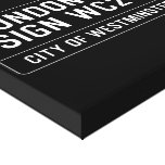 LONDON STREET SIGN  Canvas Prints
