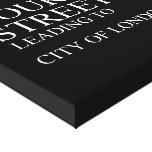 Your Name Street  Canvas Prints