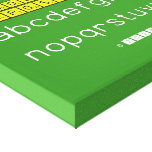 ABCDEFGHIJKLM
 NOPQSTUVWXYZ
 abcdefghijklm
 nopqrstuvwxyz  Canvas Prints