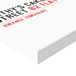 Cathy's Cake Street  Canvas Prints