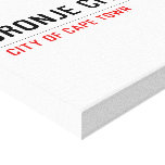Cronje City  Canvas Prints