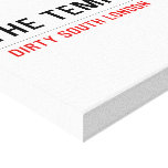 The Temple  Canvas Prints
