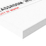 Classroom 3rd grade  Canvas Prints
