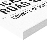 VICARAGE ROAD  Canvas Prints
