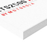 XTS2500  Canvas Prints