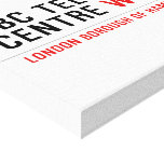 BBC TELEVISION CENTRE  Canvas Prints