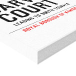 CARVER COURT  Canvas Prints