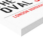 THE OVAL  Canvas Prints