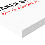Baker street  Canvas Prints