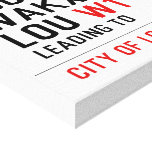 Your Name WAKX LOU  Canvas Prints