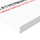 leathermarket St.  Canvas Prints