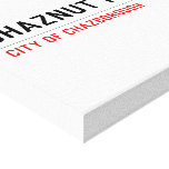 Chaznut rd  Canvas Prints