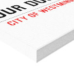 OUR DOOR  Canvas Prints