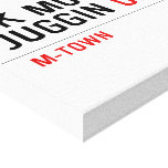SK MOSCHINA JUGGIN  Canvas Prints