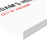 Adam's House  Canvas Prints