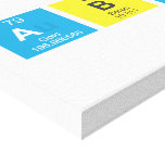ABCD  Canvas Prints