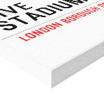 hive stadium  Canvas Prints