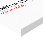 Amelia street  Canvas Prints