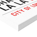 sha la la  Canvas Prints