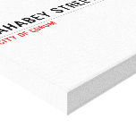 BAHABEY STREET  Canvas Prints