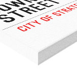 Downie Street  Canvas Prints